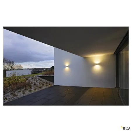 SITRA CUBE, applique extérieure, blanc, GX53/TCR-TSE, 2x 9W max, IP44