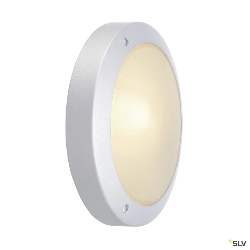 BULAN, applique et plafonnier extérieur, gris, E14/C35, 60W max, IP44
