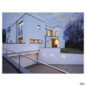 BULAN, applique et plafonnier extérieur, gris, E14/C35, 60W max, IP44