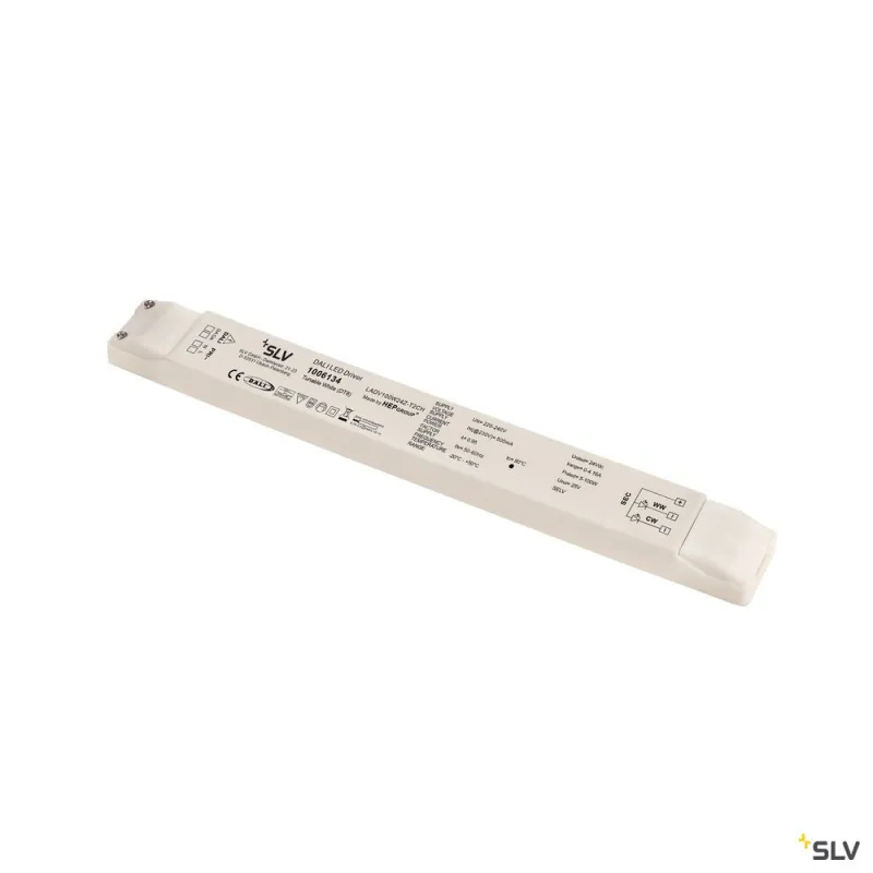 Alimentation LED, intérieur, blanc, 100W, 24V, 2 canaux, variable Dali