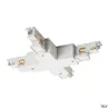 S-TRACK, conecteur en X, Dali, pour rail 3 allumages, intérieur, blanc