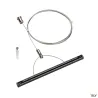 TENSEO, kit de suspension, intérieur, 2m, noir, pour câble tendu T.B.T