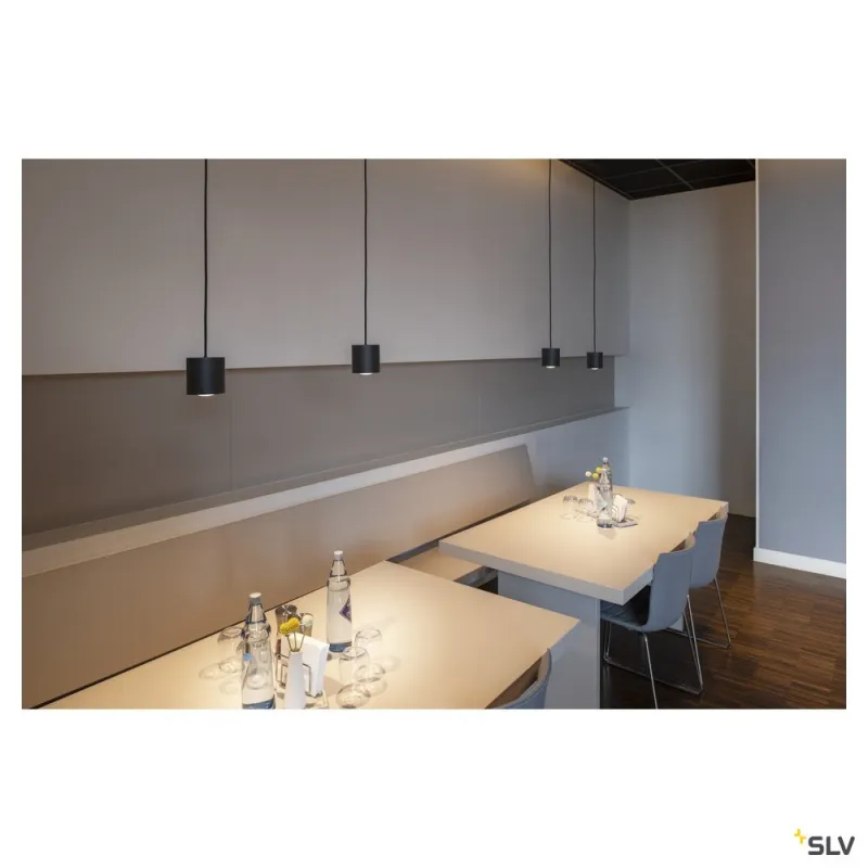 OCULUS, suspension intérieure, noir, LED, 11W, 2000-3000K, Dim to warm