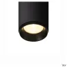 NUMINOS® S, plafonnier intérieur, 24 deg , noir, LED, 11W, 3000K, variable