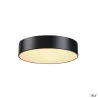 MEDO 40, plafonnier intérieur, rond, noir, LED, 30,1W, 3000K, variable