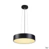 MEDO 40, plafonnier intérieur, rond, noir, LED, 30,1W, 3000K, variable