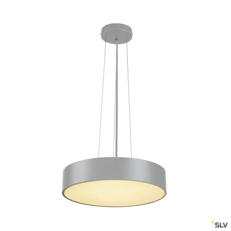 MEDO 40, plafonnier intérieur, rond, gris, LED, 30,1W, 3000K, variable