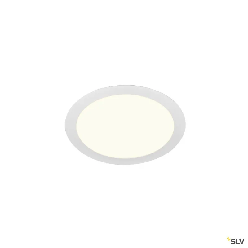 SENSER 24, encastré de plafond intérieur, rond, blanc, LED, 13W, 4000K