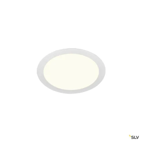 SENSER 24, encastré de plafond intérieur, rond, blanc, LED, 13W, 4000K