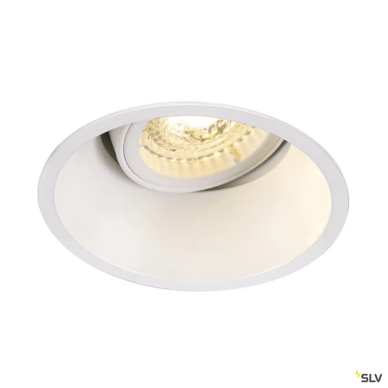HORN-T, encastré de plafond intérieur, blanc mat, GU10/QPAR51, 50W max