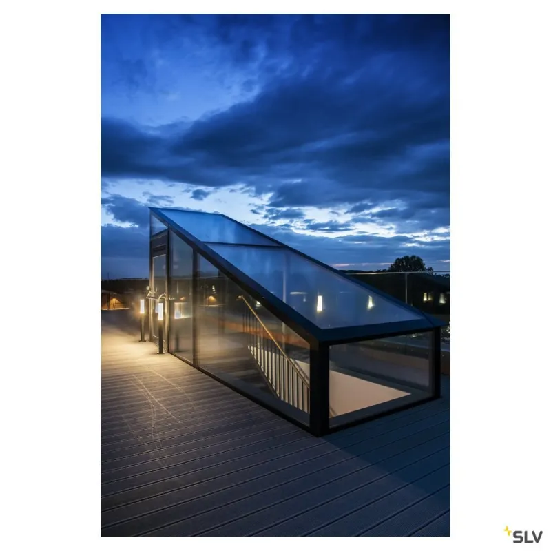 APONI 90, borne extérieure, anthracite, LED, 8W, 3000K, IP65, variable