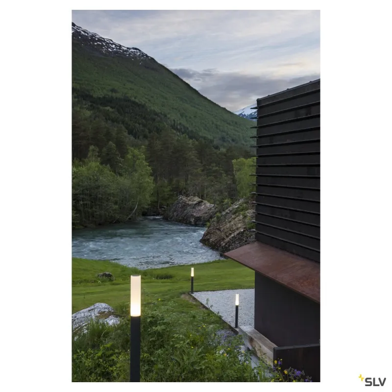 APONI 90, borne extérieure, anthracite, LED, 8W, 3000K, IP65, variable