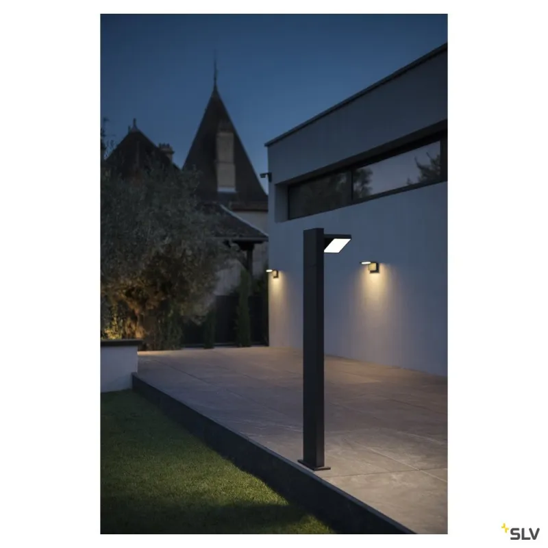 ABRIDOR 100, borne extérieure, anthracite, LED, 14W, 3000K/4000K, IP55