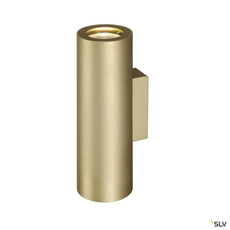 ENOLA B, applique intérieure, laiton, GU10/QPAR51, 2x 50W max, up/down