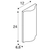 VILUA, applique extérieure, up/down, anthracite, LED, 16W, 3000K, IP54