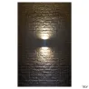 THEO UP/DOWN, applique extérieure, gris, GU10/QPAR51, 2x 35W max, IP44