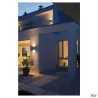 THEO UP/DOWN, applique extérieure, gris, GU10/QPAR51, 2x 35W max, IP44