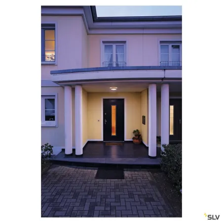 BULAN, applique et plafonnier extérieur, blanc, E14/C35, 60W max, IP44