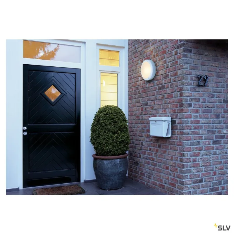 BULAN, applique et plafonnier extérieur, blanc, E14/C35, 60W max, IP44