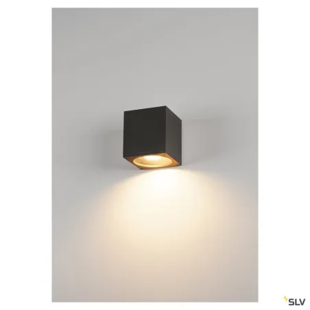 BIG THEO, applique extérieure, anthracite, GU10/QPAR111, 75W max, IP44
