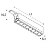 SIGHT MOVE, spot pour rail 3 allumages intérieur, noir, LED, 26W, 4000K