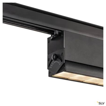 SIGHT MOVE, spot pour rail 3 allumages intérieur, noir, LED, 26W, 3000K