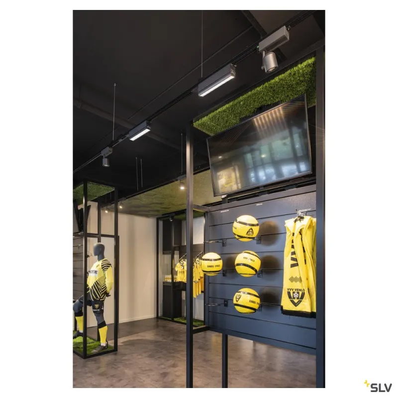 SIGHT MOVE, spot pour rail 3 allumages intérieur, noir, LED, 26W, 3000K