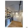 NOBLO SPOT, spot pour rail 1 allumage intérieur, noir, LED, 7,5W, 2700K