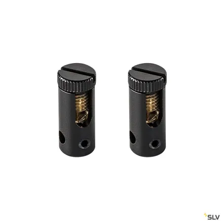 TENSEO, alimentation, intérieur, pour câble tendu T.B.T, noir, 2 pièces
