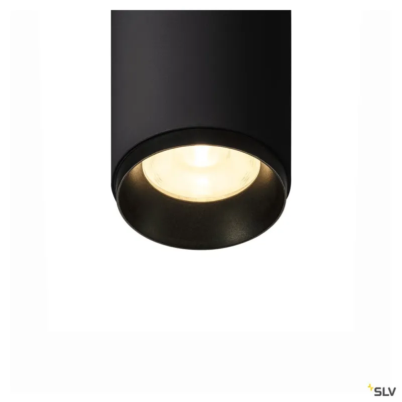 NUMINOS® S, suspension intérieure, 24 deg , noir, LED, 11W, 3000K, variable