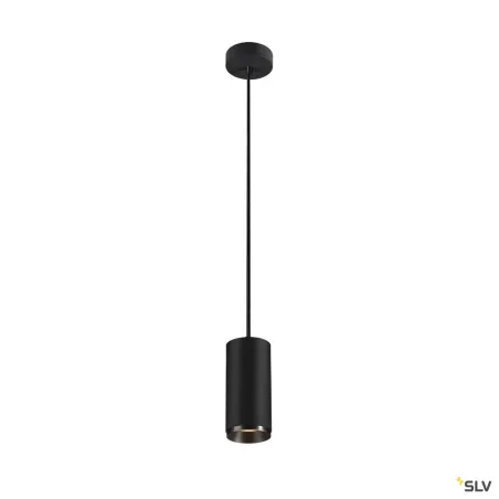 NUMINOS® M, suspension intérieure, 60 deg , noir, LED, 20W, 3000K, variable