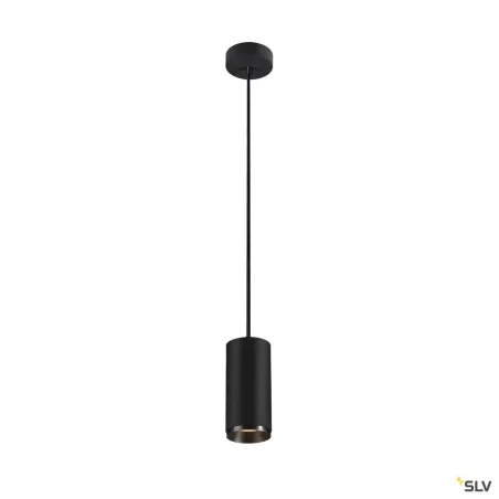 NUMINOS® M, suspension intérieure, 24 deg , noir, LED, 20W, 2700K, variable