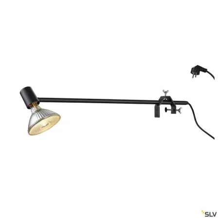 SPOT DISPLAY, spot sur tige intérieur, noir mat, E27/LED E27, 18,5W max