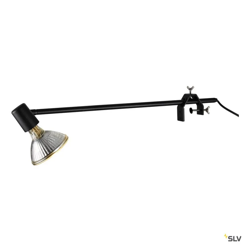 SPOT DISPLAY, spot sur tige intérieur, noir mat, E27/LED E27, 18,5W max