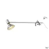 SPOT DISPLAY, spot sur tige intérieur, gris mat, E27/LED E27, 18,5W max
