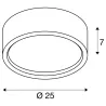 PLASTRA, plafonnier intérieur, blanc, LED, 15W, 3000K, plâtre, variable