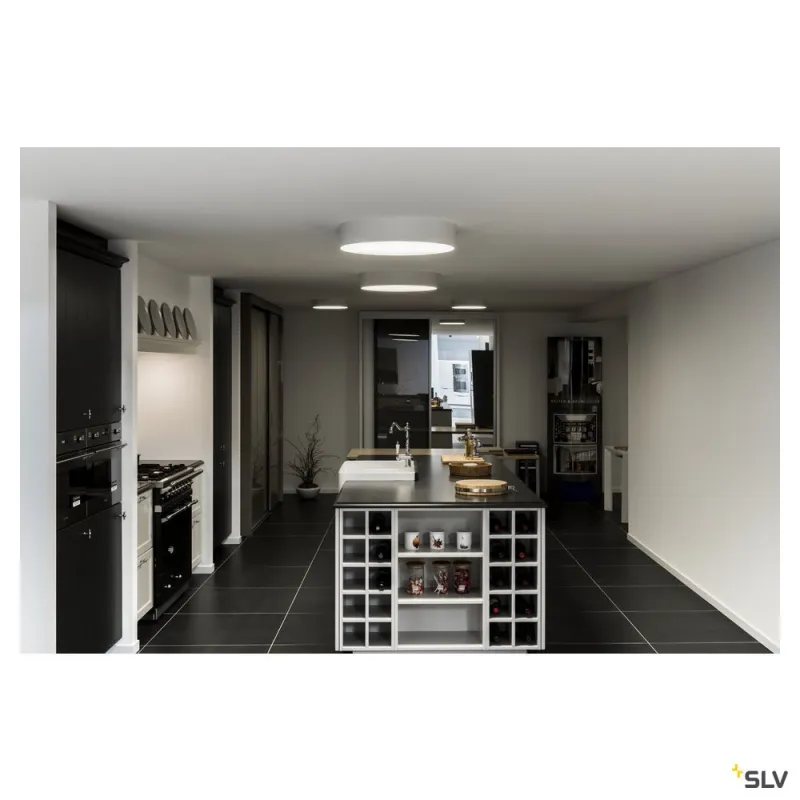MEDO 40, plafonnier intérieur, rond, blanc, LED, 30,1W, 3000K, variable