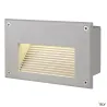 BRICK DOWNUNDER, encastré mural extérieur, gris, LED, 1,4W, 3000K, IP54