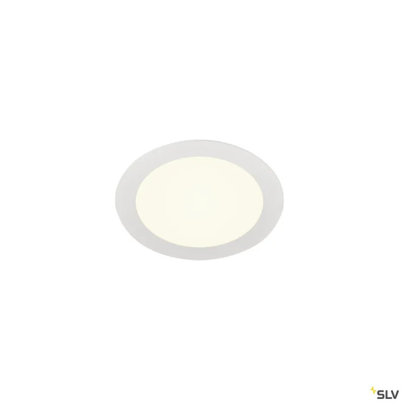 SENSER 18, encastré de plafond intérieur, rond, blanc, LED, 9,7W, 4000K