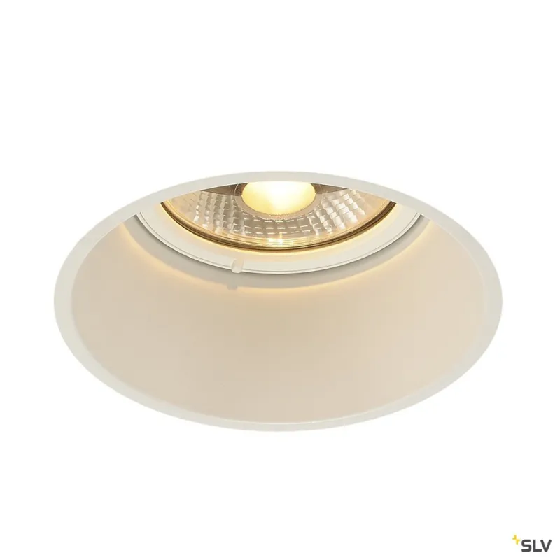 HORN-T, encastré de plafond intérieur, blanc mat, GU10/QPAR111, 75W max