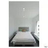 HORN-T, encastré de plafond intérieur, blanc mat, GU10/QPAR111, 75W max