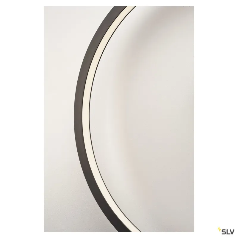 ONE 60, applique intérieure, noir, LED, 25W, 3000K/4000K, variable Dali