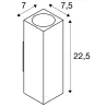 THEO UP/DOWN, applique extérieure, blanc, GU10/QPAR51, 2x 35W max, IP44