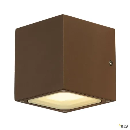 SITRA CUBE, applique extérieure, rouille, GX53/TCR-TSE, 2x 9W max, IP44