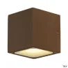 SITRA CUBE, applique extérieure, rouille, GX53/TCR-TSE, 2x 9W max, IP44