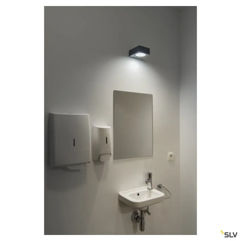 QUADRASYL, applique extérieure, anthracite, GX53/TCR-TSE, 11W max, IP44