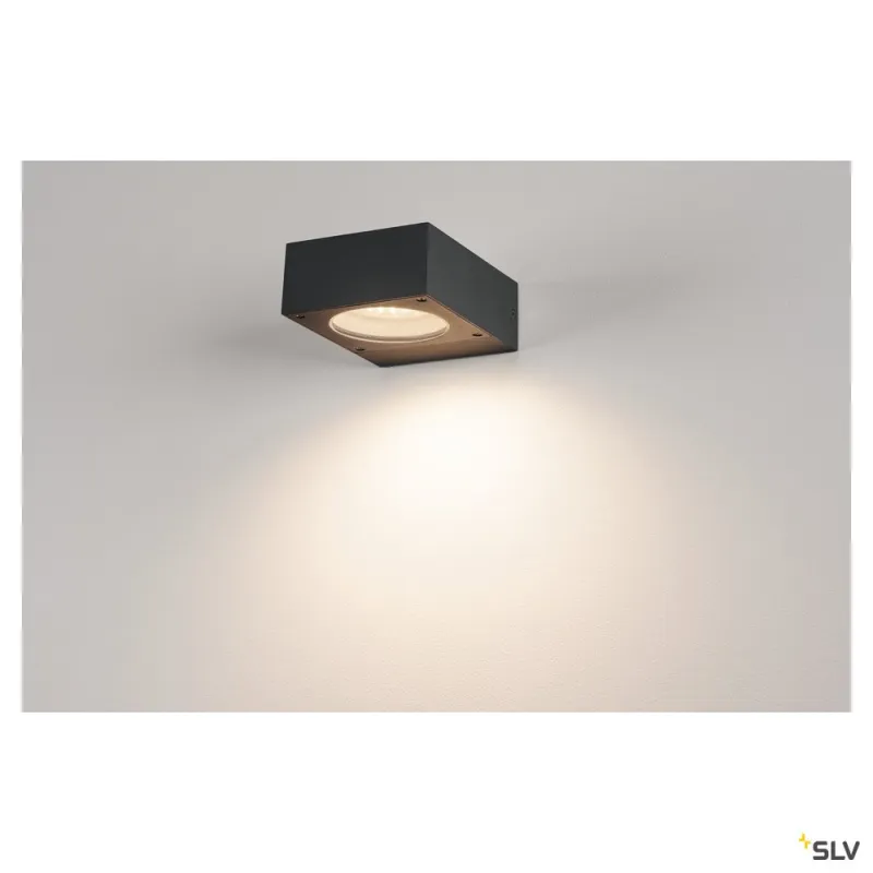 QUADRASYL, applique extérieure, anthracite, GX53/TCR-TSE, 11W max, IP44