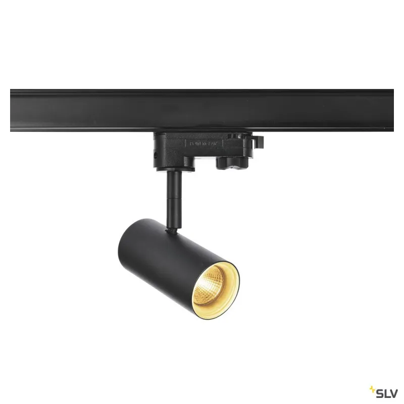 NOBLO SPOT, spot pour rail 3 allumages intérieur, noir, LED, 7,5W, 2700K