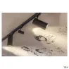 NOBLO SPOT, spot pour rail 3 allumages intérieur, noir, LED, 7,5W, 2700K