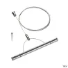 TENSEO, kit de suspension, intérieur, 2m, chrome, pour câble tendu T.B.T